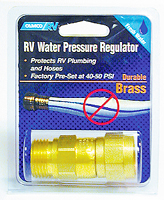 Camco Mfg Inc Rv Rv Brass Water Pressure Regulator 40055