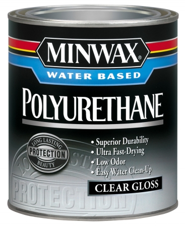 .50 Pint Gloss Water Based Polyurethane 23015