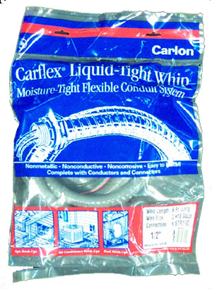 Thomas And Betts Lamson .75in. X 6 Liquid-Tight Whip WCE6 Thomas And Betts Lamson .75in. X 6 Liquid-Tight Whip WCE6