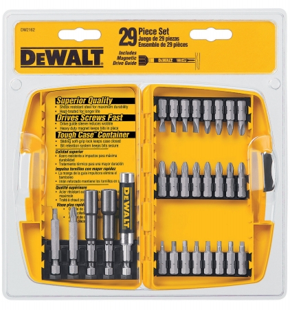 Dewalt Accessories 29 Piece Screwdriving Set With Tough Case DW2162