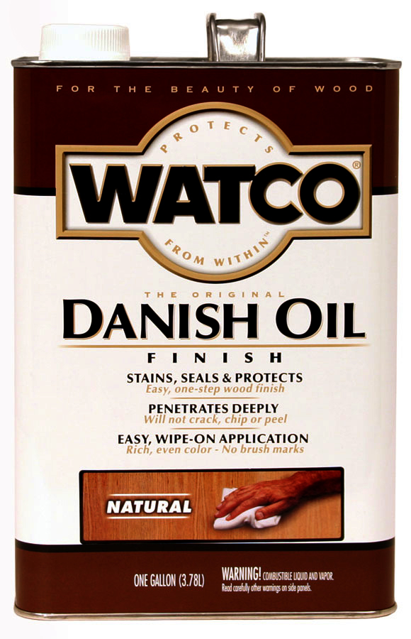 Rustoleum 1 Gallon Natural Danish Oil Finish 242217  Pack of 2