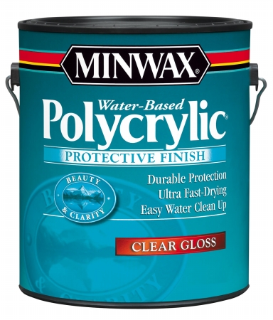 1 Gallon Polycrylic Protective Finishes 15555 - Pack Of 2