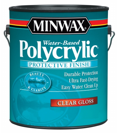 1 Gallon Satin Polycrylic Protective Finishes 13333 - Pack Of 2