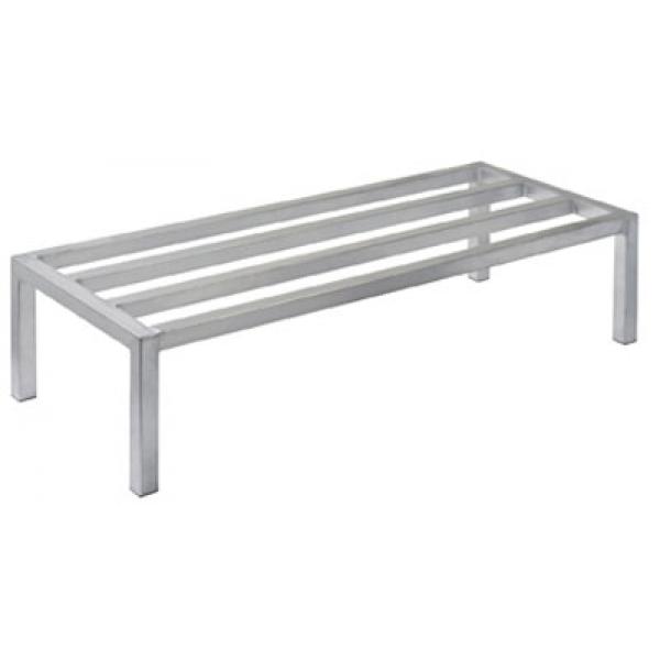 Focusfoodservice Fadr362012 36 In. X 20 In. X 12 In. Standard-duty Aluminum Dunnage Racks