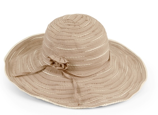 Sunday Afternoons, Inc SDRBHNT Natalie Ribbon Hat Taupe