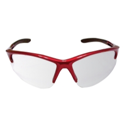 Db2 Safety Glasses Mirror Lens And Red Frame In Polybag