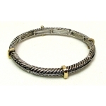 015-1917 Stackable Stretch Bangle Braid Small