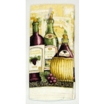IWGAC 0126362A Wine Bottle Hand Towel
