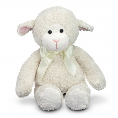 Melissa N Doug 7693 16" Princess Soft Toys Plush Lovey Lamb