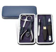 Vset31 Groom Leather And Stainless Steel Manicure Kit