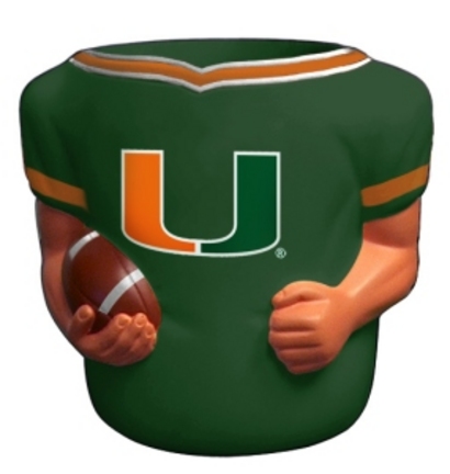 Miami Hurricanes Jersey Can Cooler