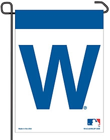 Caseys Distributing 3208561118 Chicago Cubs 11 in. x 15 in. Garden Flag in.W in.