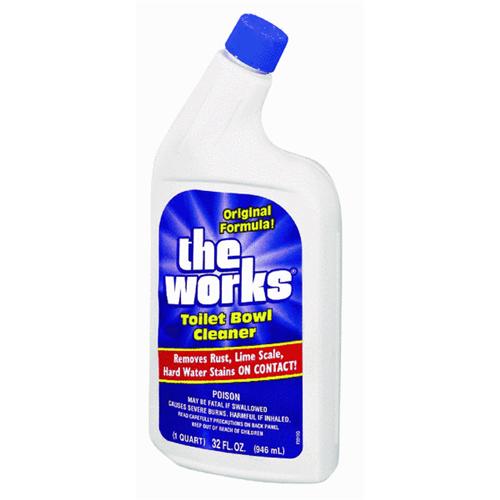 A&M Cleaning 03310WK The Works Toilet Bowl Cleaner - 32 oz. - Pack of 12