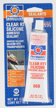 Clear Silicone Adhesive Sealant 80050