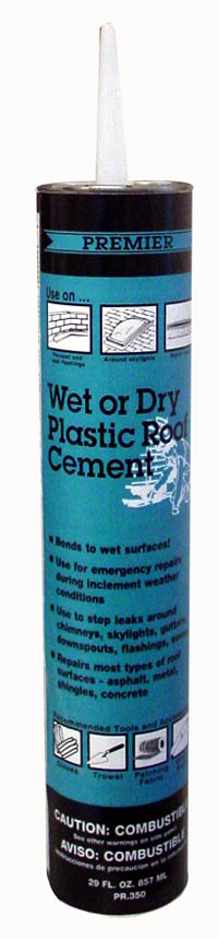 29 Oz Wet Or Dry Plastic Roof Cement Pr350011