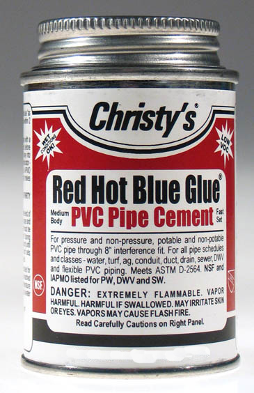 8 Oz Red Hot Blue Glue Low Voc Rh-rhbv-hp