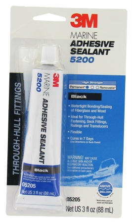 3 Oz Black Marine Adhesive Sealant 5205