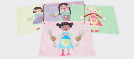 Green Girl Placemat