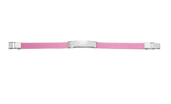 Vw606c Precious Pink Rubber Bracelet