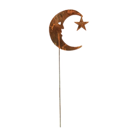 Moon-star Rusted Stake