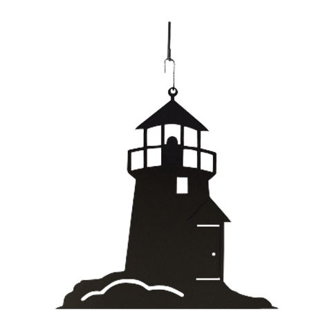 Lighthouse Silhouette Decoration