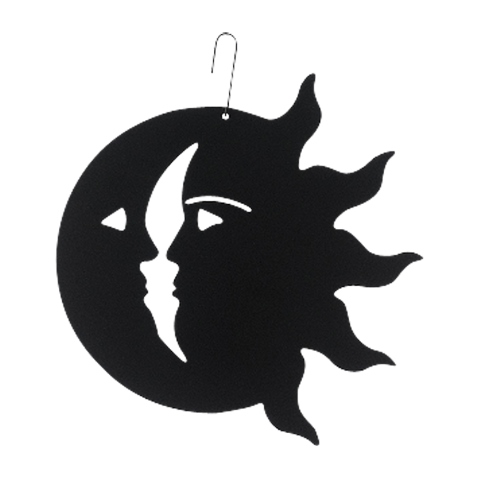 Hos-62 Sun-moon Silhouette Decoration