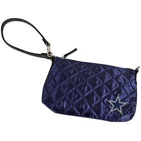 Caseys Distributing 8669906170 Dallas Cowboys Quilted Wristlet Purse