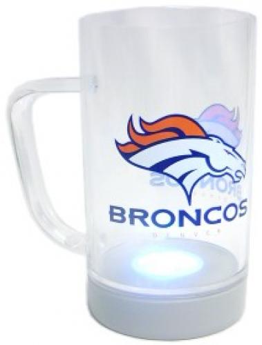 Caseys Distributing 9413187108 Denver Broncos Glow Mug