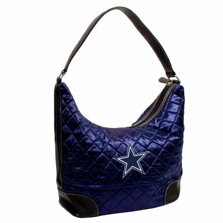 Littlearth 151470 Dallas Cowboys Quilted Hobo Handbag