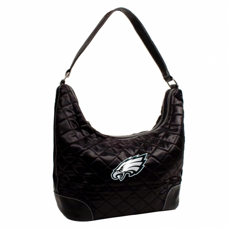 Littlearth 151482 Philadelphia Eagles Quilted Hobo Handbag