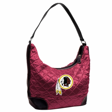 Littlearth 151486 Washington Redskins Quilted Hobo Handbag