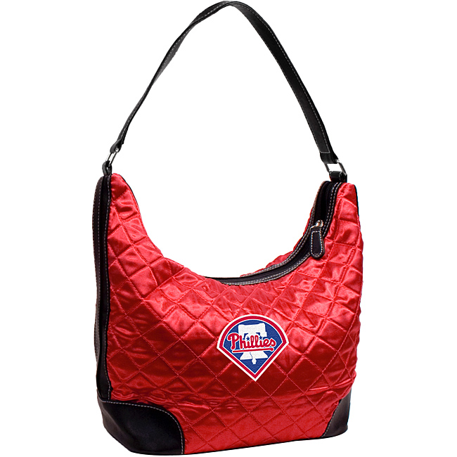 Littlearth 151457 Philadelphia Phillies Quilted Hobo Handbag