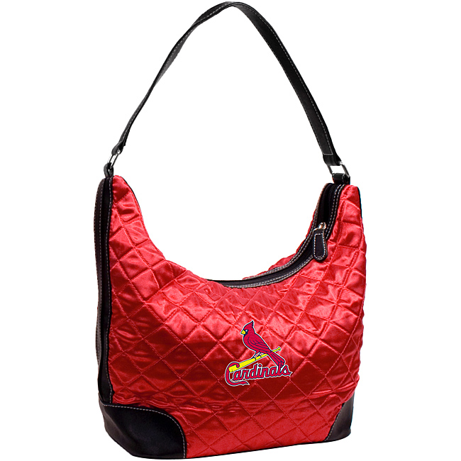Littlearth 151459 St. Louis Cardinals Quilted Hobo Handbag