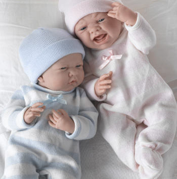 JC TOYS 18539 15 in. La Newborn Doll Real Girl
