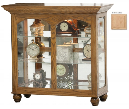 Eagle Industries 49128PLUN Double Arch#44; SideEntry Console Curio Unfinished