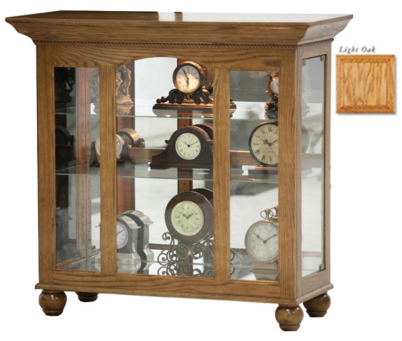 Eagle Industries 49133PLLT Single Arch#44; SideEntry Console Curio Lite Oak