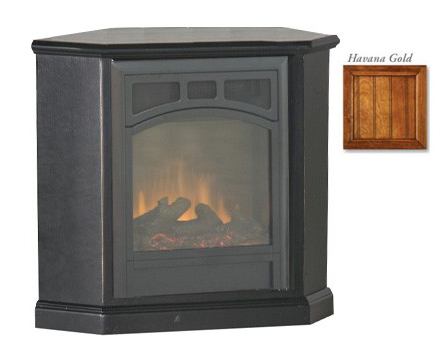 Eagle Industries 52722NGHG 32 in. Corner Fireplace  Havana Gold