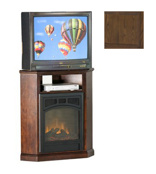 Eagle Industries 52723NGCM 32 in. Corner Fireplace  Chocolate Mousse