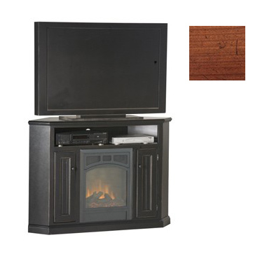 Eagle Industries 52740WPEC 32 in. Corner Fireplace with Doors European Cherry