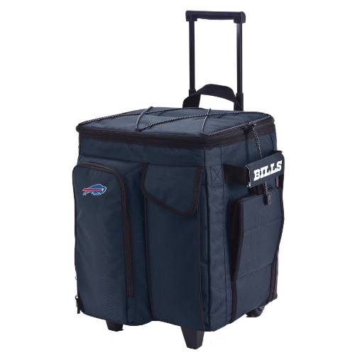 Athalon Sportsgear 163BUF Athalon NFL Tailgate Cooler with Trays Buffalo Bills Dark Navy