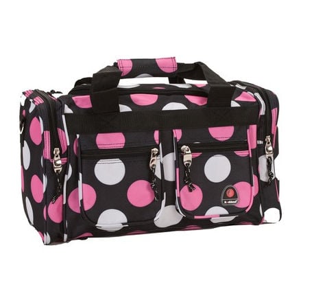 Ptb419-multipink Dots 19 In. Tote Bag