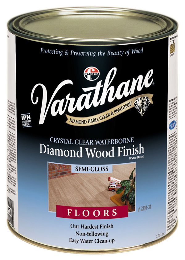 Rustoleum Classic Clear Diamond Wood Finish For Floors Semi-gloss 230131 - Pack Of 2