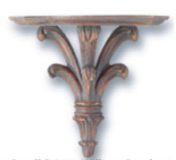 6757 Ag Torch Top Plate Holder Antique Gold