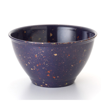53184 Garbage Bowl With Rubber Foot - Purple
