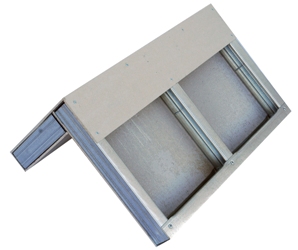 Outdoor Greatroom Company MGI24BB 30 in. Raised Back Bar for 24 in. Grill Island Module