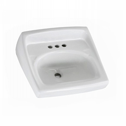 0356041.02 Lucerne Wall-hung Lavatory Center Hole - White