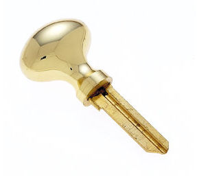 JVJHardware KK01KW10 Miscellaneous 6 Pin Kwikset Key Way  Solid Brass