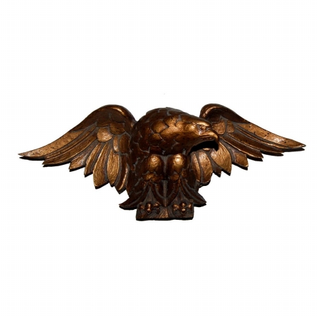 Hm2563bz Eagle Carving-bronze
