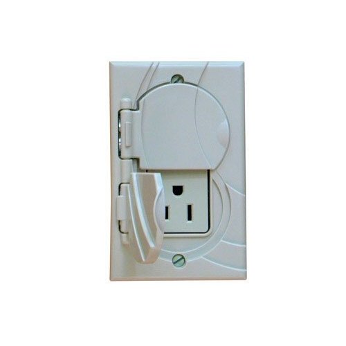 Stayconnect Ir300-gnh-w Gfci Outlet Cover No Hook - White