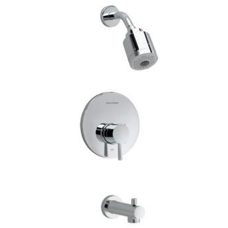 T064508.295 Serin Bath-shower Trim Flowise 3-function Showerhead - Satin Nickel